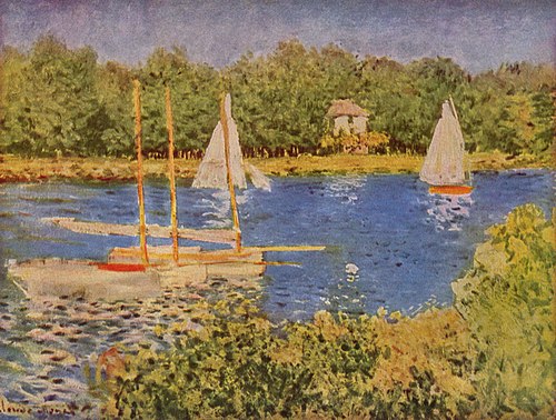 The Seine at Argenteuil, 1874, Claude Monet