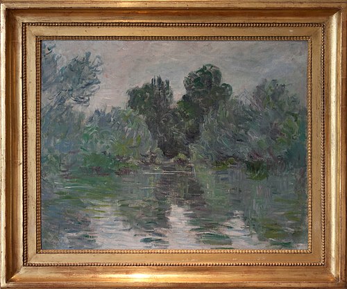 Un bras de Seine près de Vétheuil, 1878, Claude Monet