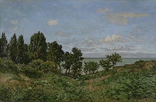 Coastal landscape, 1864, Claude Monet