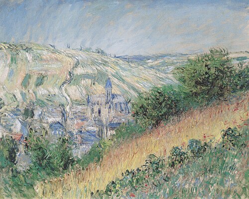 Vue de Vétheuil, 1881, Claude Monet