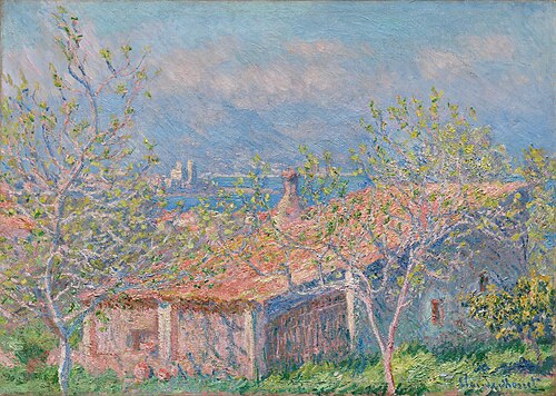 Gardener's House at Antibes, 1888, Claude Monet