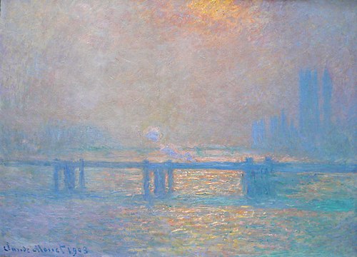 Charing Cross Bridge, la Tamise, 1903, Claude Monet