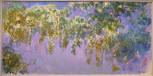 Étude de Glycines, 1919, Claude Monet
