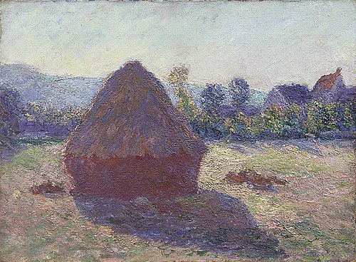 Haystack in the Evening Sun, 1891, Claude Monet