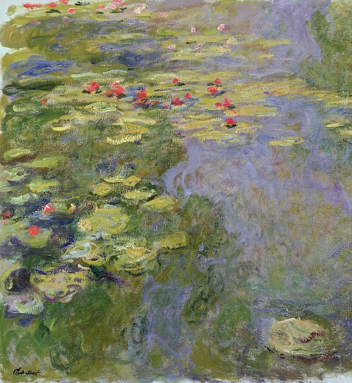Le bassin aux nymphéas, 1918, Claude Monet