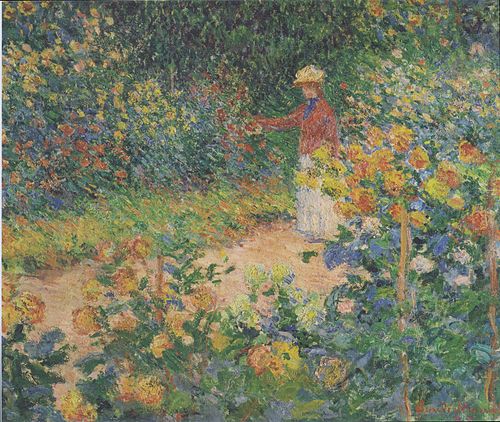 Monet's Garden at Giverny, 1895, Claude Monet
