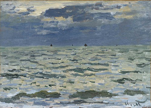 Marine, Le Havre, 1866, Claude Monet