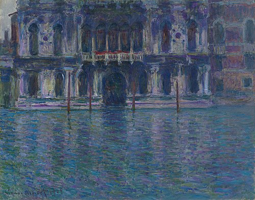 Le Palais Contarini, 1908, Claude Monet