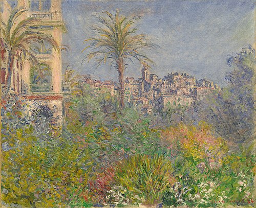 Villas à Bordighera, 1884, Claude Monet