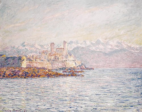 Antibes, 1888, Claude Monet