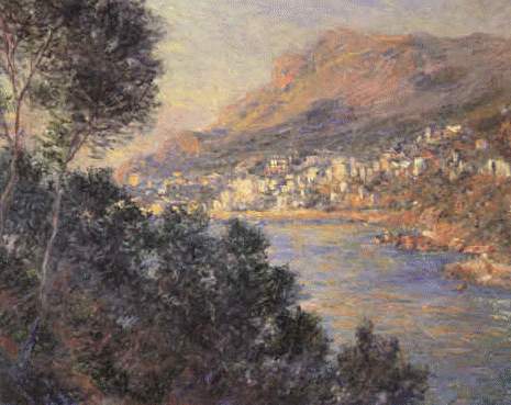 Monte-Carlo vu de Roquebrune, 1884, Claude Monet