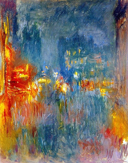 Leicester Square, la nuit, 1901, Claude Monet