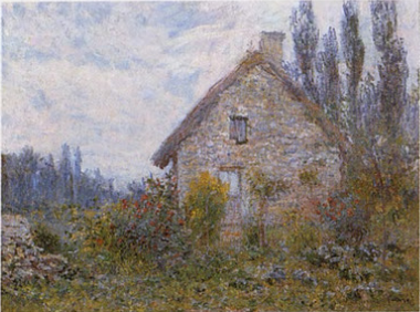 La chaumière, 1879, Claude Monet