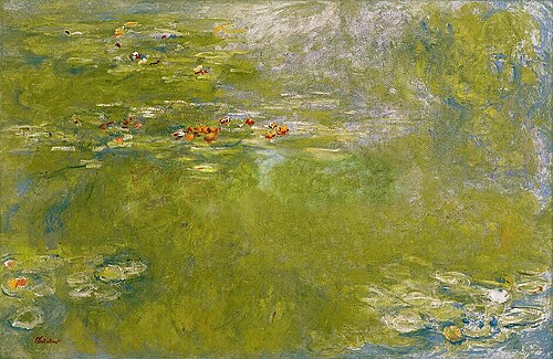 Le bassin aux nymphéas, 1916, Claude Monet