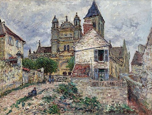 L'église de Vetheuil, 1878, Claude Monet