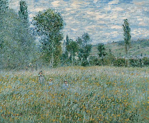 The Meadow, 1879, Claude Monet