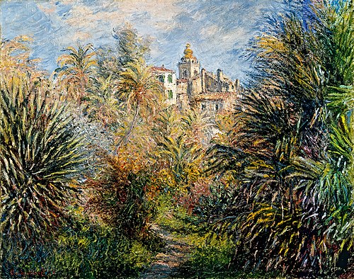 Jardin Moreno à Bordighera, 1884, Claude Monet