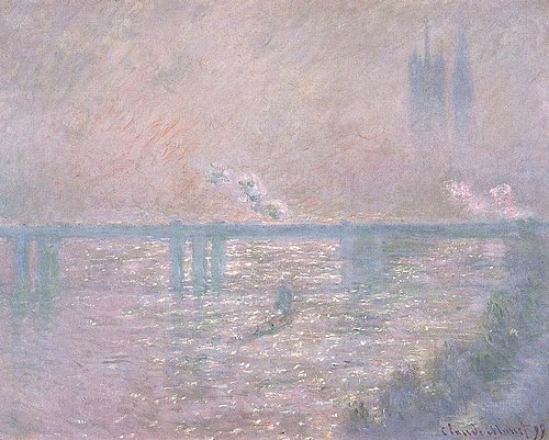 Charing Cross Bridge, 1899, Claude Monet