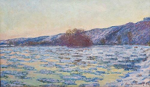 La Débâcle de la Seine, 1893, Claude Monet