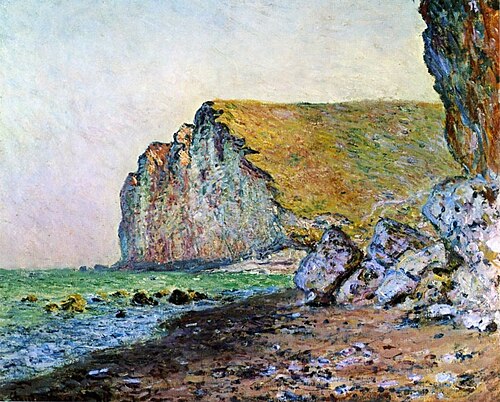 Falaises aux Petites-Dalles, 1884, Claude Monet