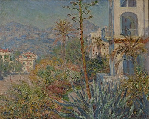 Villas in Bordighera, 1884, Claude Monet
