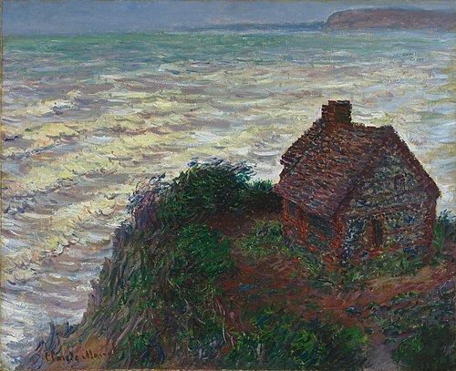 House of the Customs Officer, Varengeville, 1882, Claude Monet
