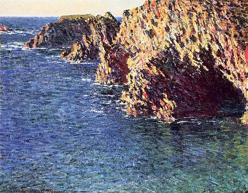 Grotte de Port-Domois, 1886, Claude Monet