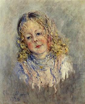 Portrait d'André Lauvray, 1880, Claude Monet