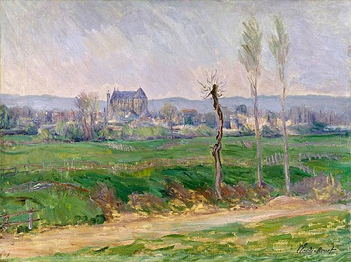 View of Vernon, 1886, Claude Monet