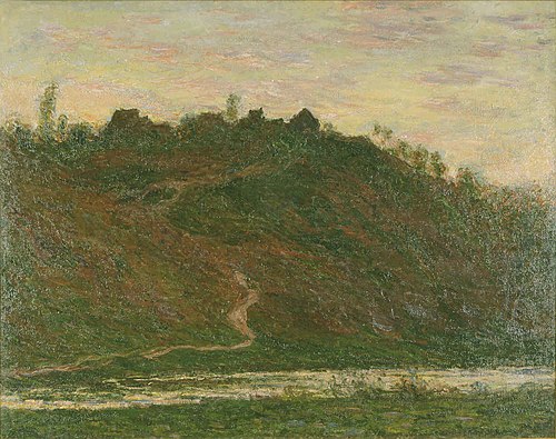 Le village de la Roche-Blond, Effet du soir, 1889, Claude Monet