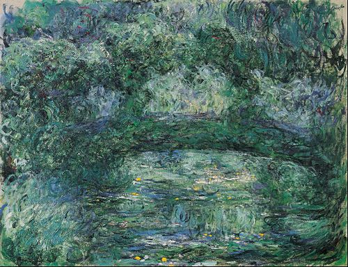 Le pont japonais, 1921, Claude Monet