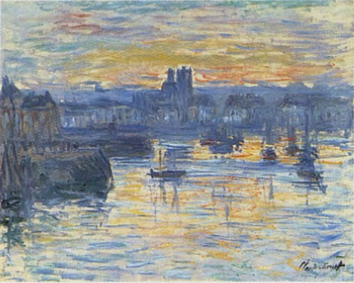 Port de Dieppe, le soir, 1882, Claude Monet