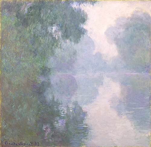 The Seine at Giverny, Morning Mists, 1897, Claude Monet