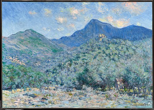 Valle Buona, Near Bordighera, 1884, Claude Monet