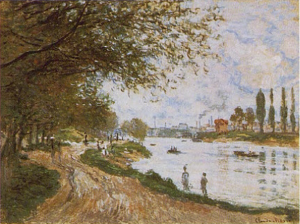 The Isle of La Grande Jatte, 1878, Claude Monet