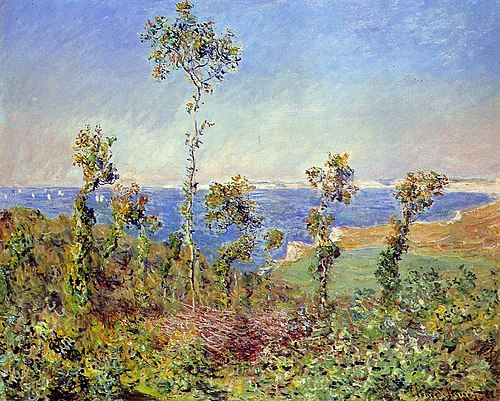 Landscape, Varengeville, 1882, Claude Monet