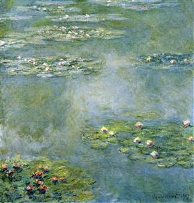 Water Lilies, 1907, Claude Monet