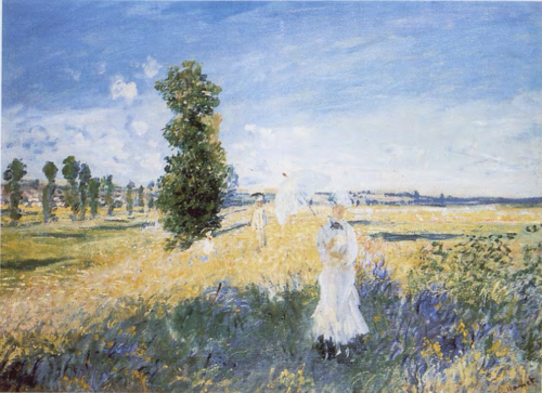 La Promenade, 1875, Claude Monet