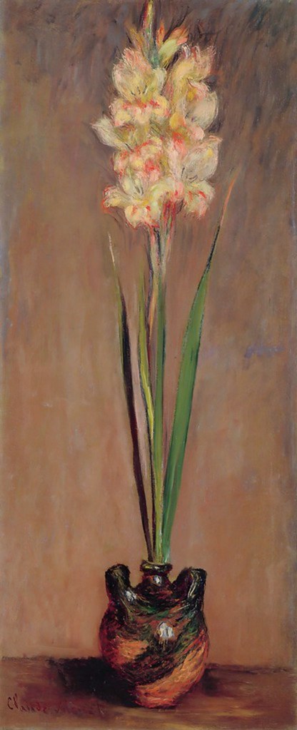 Gladiolus, 1881, Claude Monet
