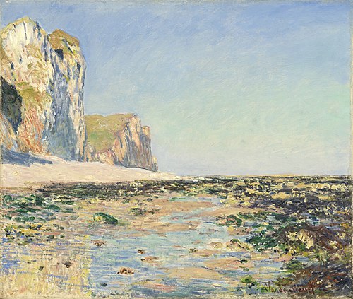 Bord de mer et falaises de Pourville le matin, 1882, Claude Monet