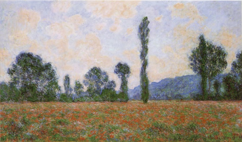 Field of Poppies, 1890, Claude Monet