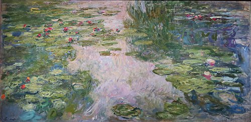 Le Bassin aux nymphéas, 1918, Claude Monet