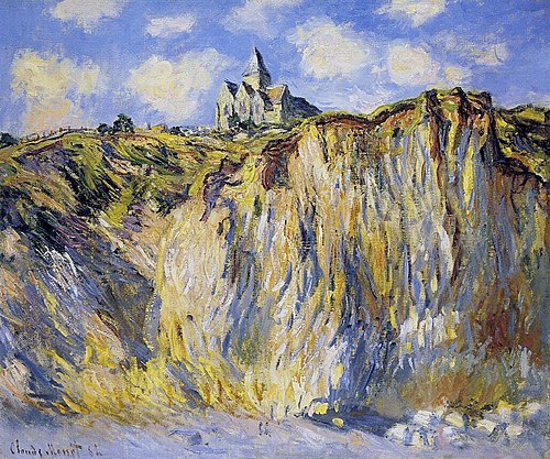 Église de Varengeville, effet du matin, 1882, Claude Monet