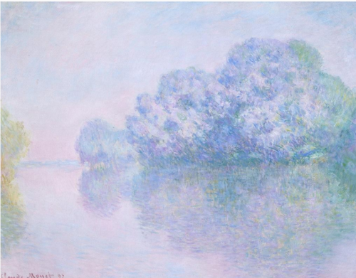 L'Île aux Orties, Giverny, 1897, Claude Monet