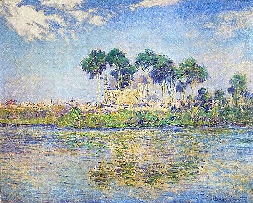 The Church at Vernon, 1883, Claude Monet