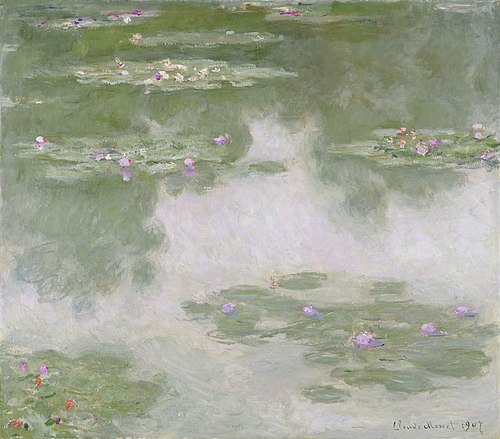 Nymphéas, 1907, Claude Monet