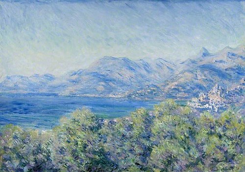 View of Ventimiglia, 1884, Claude Monet