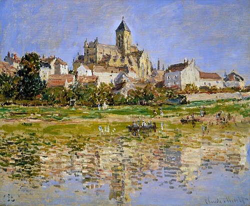 The Church at Vétheuil, 1880, Claude Monet