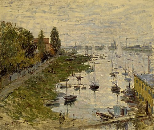 Le Bassin d'Argenteuil, 1874, Claude Monet