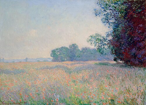 Champ d’avoine, 1890, Claude Monet